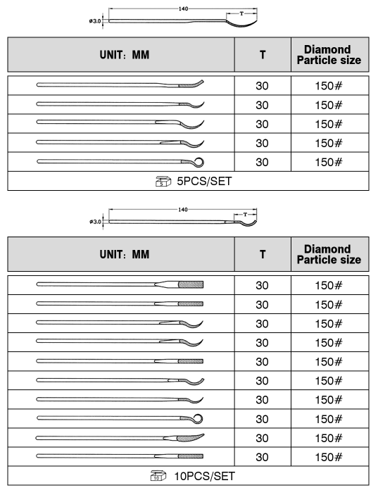 Diamond Shaped Needle Files Set Hardened Alloy Strength Steel - Mini Diamond Shaped Needle File Set 10pcs