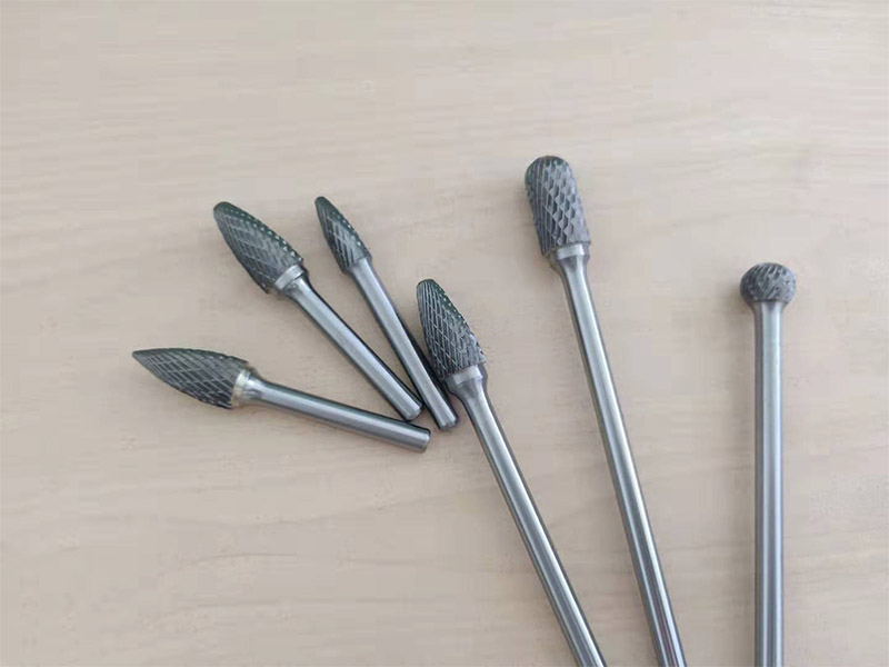 150mm Long shank tungsten carbide burrs