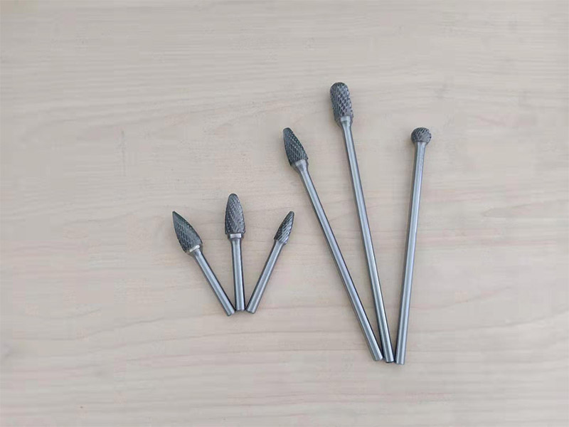 150mm Long shank tungsten carbide burrs