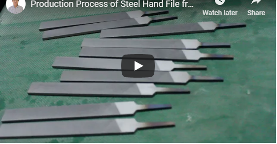 Production Process of Steel Hand File